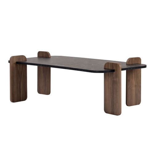 Calicosy - Salontafel ELOI - Donker hout 120x60x35 cm