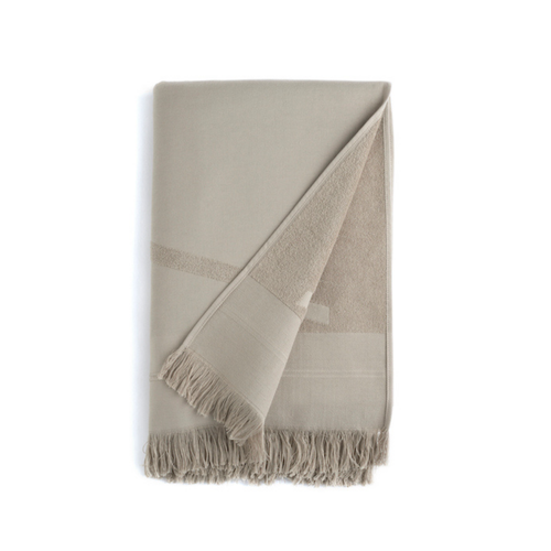 WAY strandlaken - 100 x 220 cm - Stone - vtwonen shop