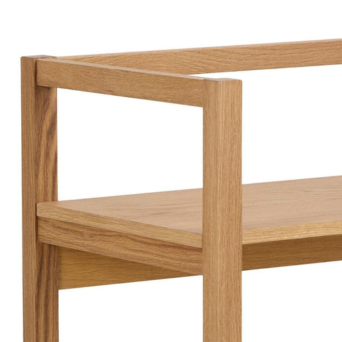 Lisomme Luuc houten opbergkast bruin - 94 x 80 cm