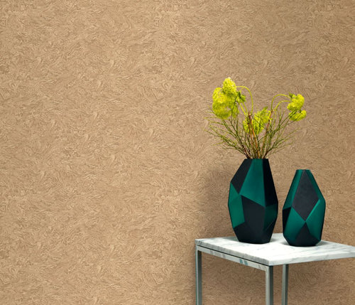 Erismann behang effen beige - 53 cm x 10.05 m - 661528 - vtwonen shop