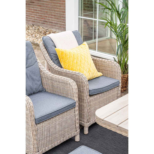 Garden Impressions lounge dining set Nova mystic grey - 8-delig