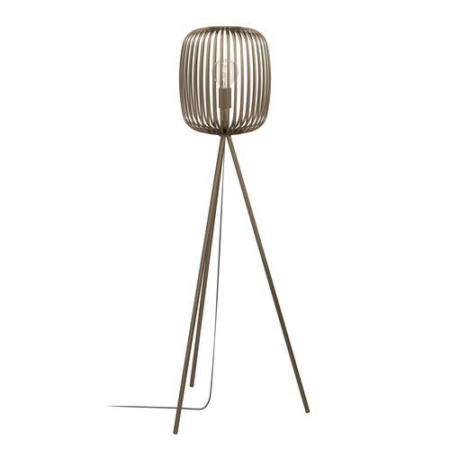EGLO vloerlamp Romazzina - e27 - brons