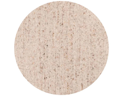 DÉJA Living Vloerkleed Bela - Rond Beige Wol - Ø200cm