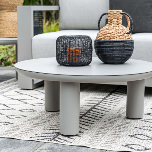 Garden Impressions Loungetafel Lars Ø80xH32 - taupe