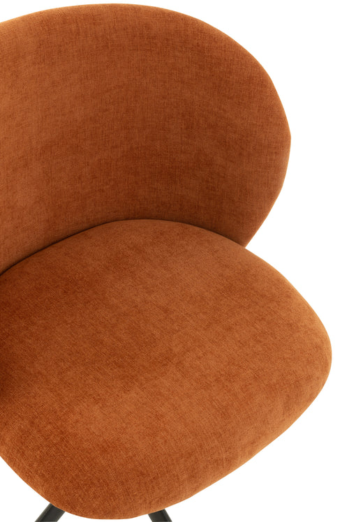 J-Line stoel Turn/Up/Down - textiel - roestig - vtwonen shop