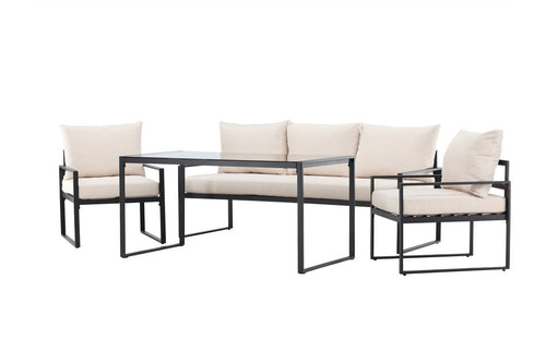 Rebellenclub Loungeset Pelmo - Zwart