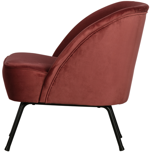 BePureHome Vogue Fauteuil -Polyester - Chestnut - 69x57x70