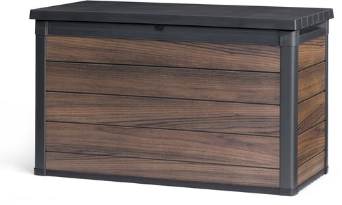 Keter Signature Opbergbox 757L - 151.7x72.5x90cm - Rosewood - vtwonen shop