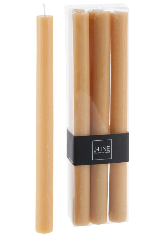 J-Line tafelkaars - oker - 9U - doos van 6 - vtwonen shop