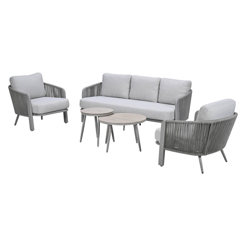 Garden Impressions Loungeset Ryan 5-delig - taupe