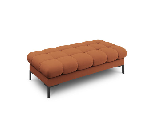 Cosmopolitan Design Bank Bali 2-zits, structurele stof, baksteen - 62x133x40cm
