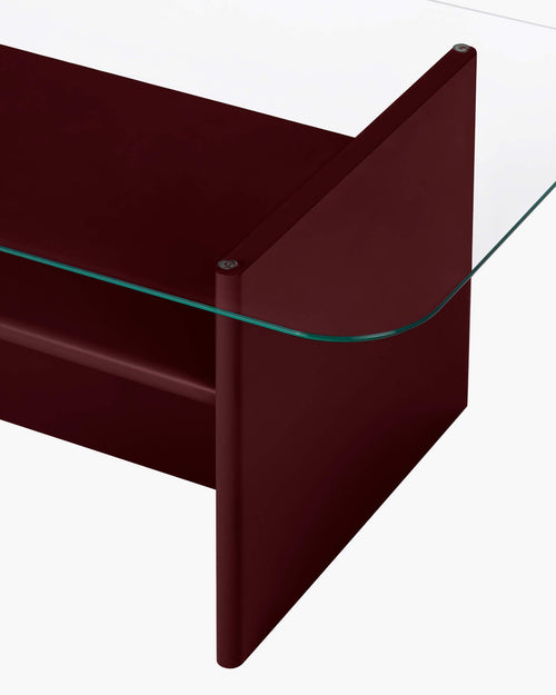 noo.ma Tovo salontafel 120 cm, Wine Berry