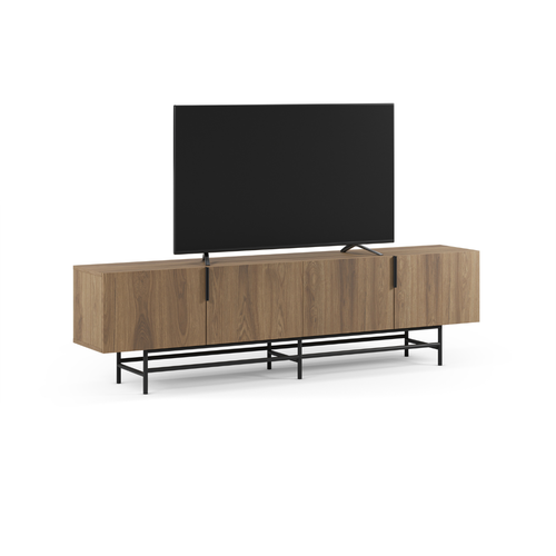 Calicosy - TV-meubel RIMA - donker hout 200x35x55 cm