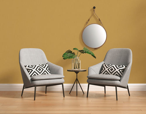 Livingwalls behang effen geel - 53 cm x 10.05 m - AS-377026 - vtwonen shop