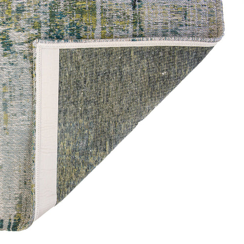 Louis De Poortere binnen & buiten machinewasbaar vloerkleed Atlantic Streaks van 70% gerecycled PET - blauw - 140x200cm