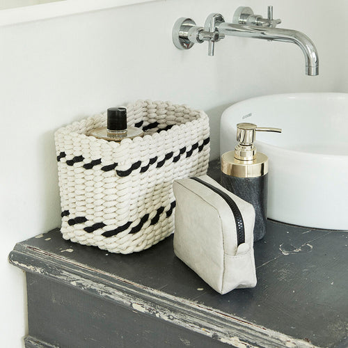 Hübsch toilettas Loving - papier - 19x4xh4, 17x5xh12, 21x6xh16cm