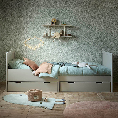 Petite Amélie Meegroeibed Brume – Grijs – 80x140/170/200 cm – Met uitvalbescherming - vtwonen shop