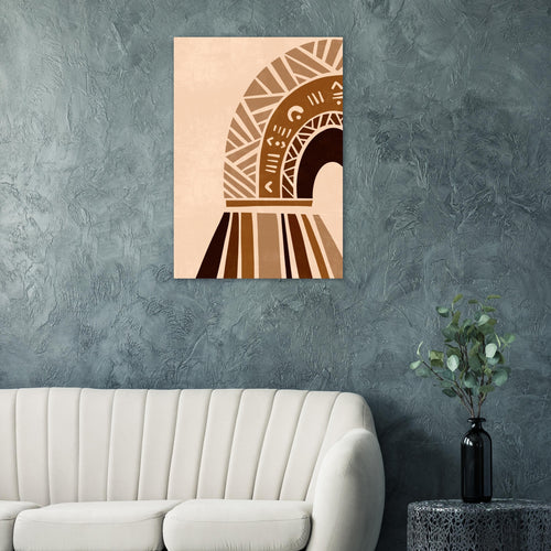 Artfulprints  Boho – Ethnic sunrise   poster 70x100 cm - vtwonen shop