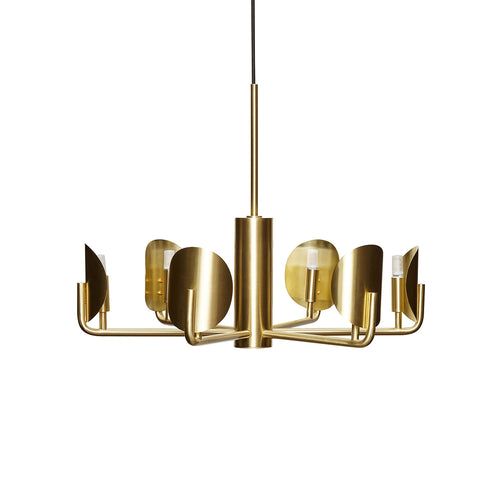 Hübsch kroonluchter Pomp - ijzer - ø54xh40cm - vtwonen shop