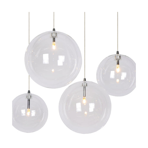 Atmooz hanglamp Merida - wit - 115 x 30 x H 120 cm - G4