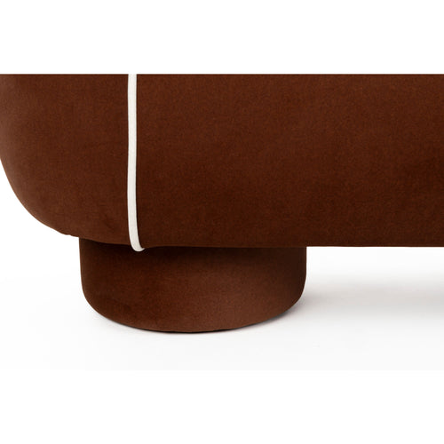 Housecraft Living Marina Bankje 121 cm Rood