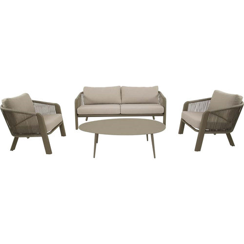 Lesli Living loungebank Tanoa - taupe - 174x78x69cm