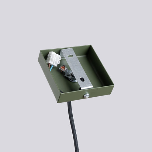 Sollux Lighting Hanglamp PASTELO 1 olijfgroen - 8x8x114cm