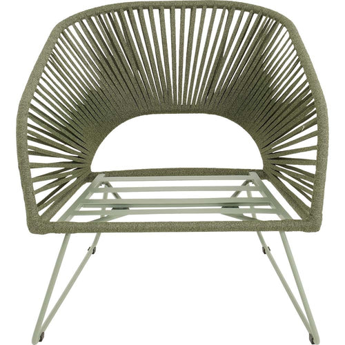 Lesli Living bistrostoel Izumi - groen - 71x79x73cm