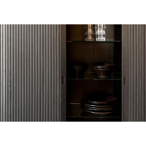 Zuiver Barbier Kast/ Opbergkast Hout Zwart - vtwonen shop