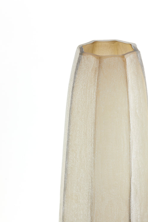 Light & Living vaas BRADLEY - Ø17x60cm - bruin - vtwonen shop