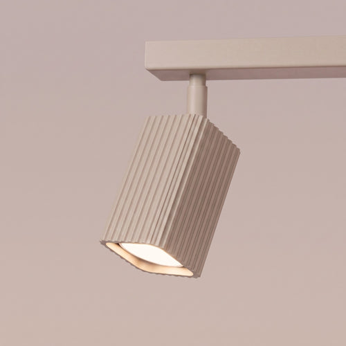 Sollux Lighting Plafondlamp RAYO 4L taupe - 81x6x16,5cm