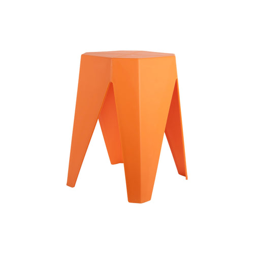 Leitmotiv kruk Cherish - oranje - 29x29x47cm - vtwonen shop