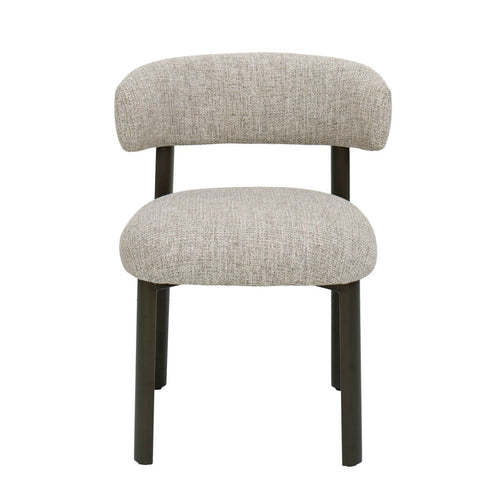 DÉJA Living Eetkamerstoel Alamo - Beige/Brons - Set van 2