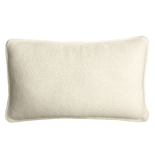 Malagoon kussen - abbey wit - 35x60cm gerecycled wol