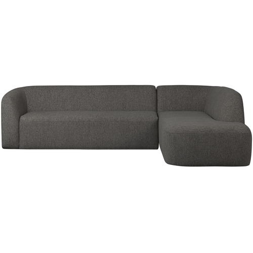 BePureHome hoekbank rechts Sloping - Polyester - Grijs/Zwart Melange - vtwonen shop