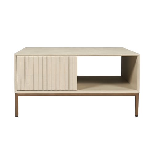 Starfurn  salontafel Madison - beige - 80x80x40cm - vtwonen shop