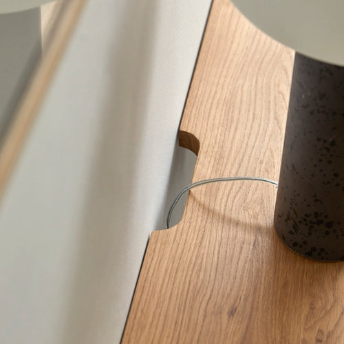 Tikamoon Massief eiken bureau - Naturel - vtwonen shop