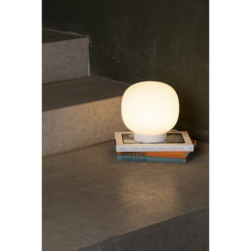 Faro AMELIA Globe Tafellamp Mat Wit