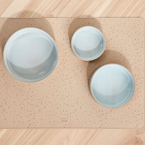OYOY Placemat 64 x 44 cm – Beige siliconen