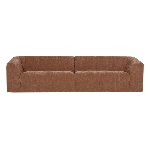 WOOOD 4-zits bank Omaire - Chenille - Roestbruin