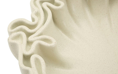 Mauro Ferretti svuotatasche - 30,5x29x7,5 cm - crème