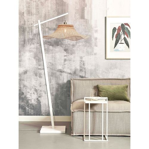 GOOD&MOJO vloerlamp Ibiza - bruin - Ø50cm - vtwonen shop