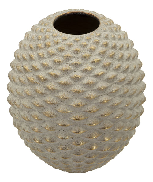 Mauro Ferretti vaas - Ø 29,5x36 cm - beige