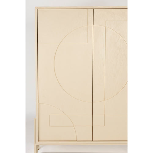 Zuiver Faces Kast/ Opbergkast Hout Beige - vtwonen shop