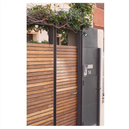 Faro Miniproject - 1-lichts buitenwandspot donkergrijs IP65, GU10