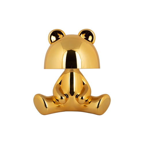 Leitmotiv tafellamp Bear LED - goud - 22x17x24cm - vtwonen shop