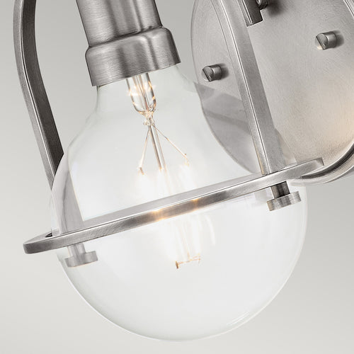 Elstead Hinkley Somerset Wandlamp Geborsteld Nikkel