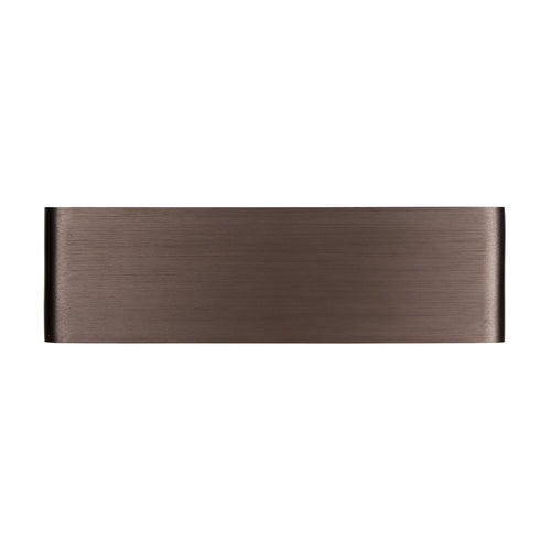 Atmooz wandlamp Mateo - geborsteld brons - 31 x 3,5 x H 9 cm - geïntegreerde led