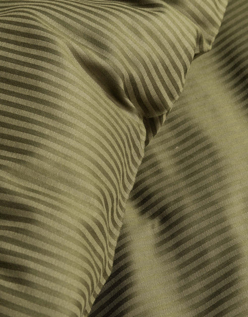 Essenza Coletta dekbedovertrek - Eenpersoons – 140x200/220 cm - Mosgroen