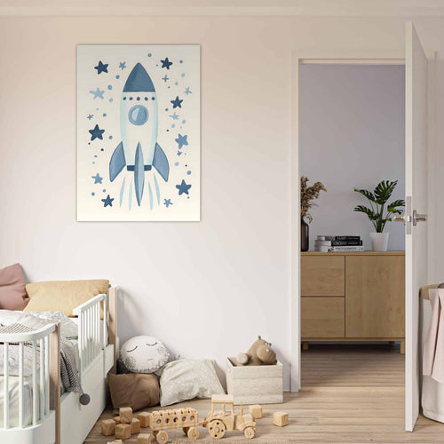 Artfulprints  Avontuurlijke ruimtevaart   poster 30x40 cm - vtwonen shop